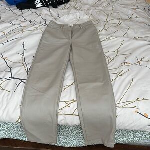 Wilfred leather Stylish Tan Pants